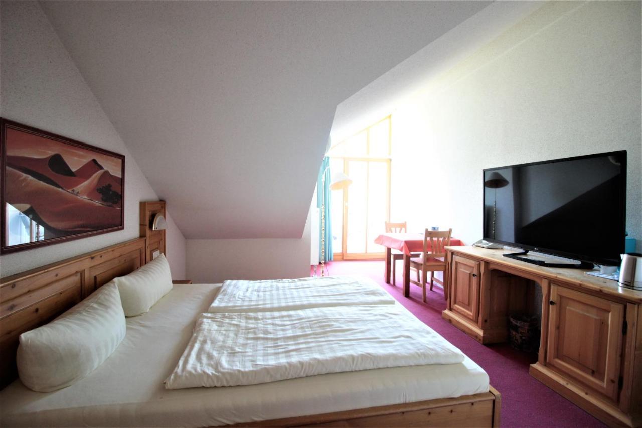 Ruhiges Doppelzimmer Im Hotel Ahornhof Lindberg Luaran gambar