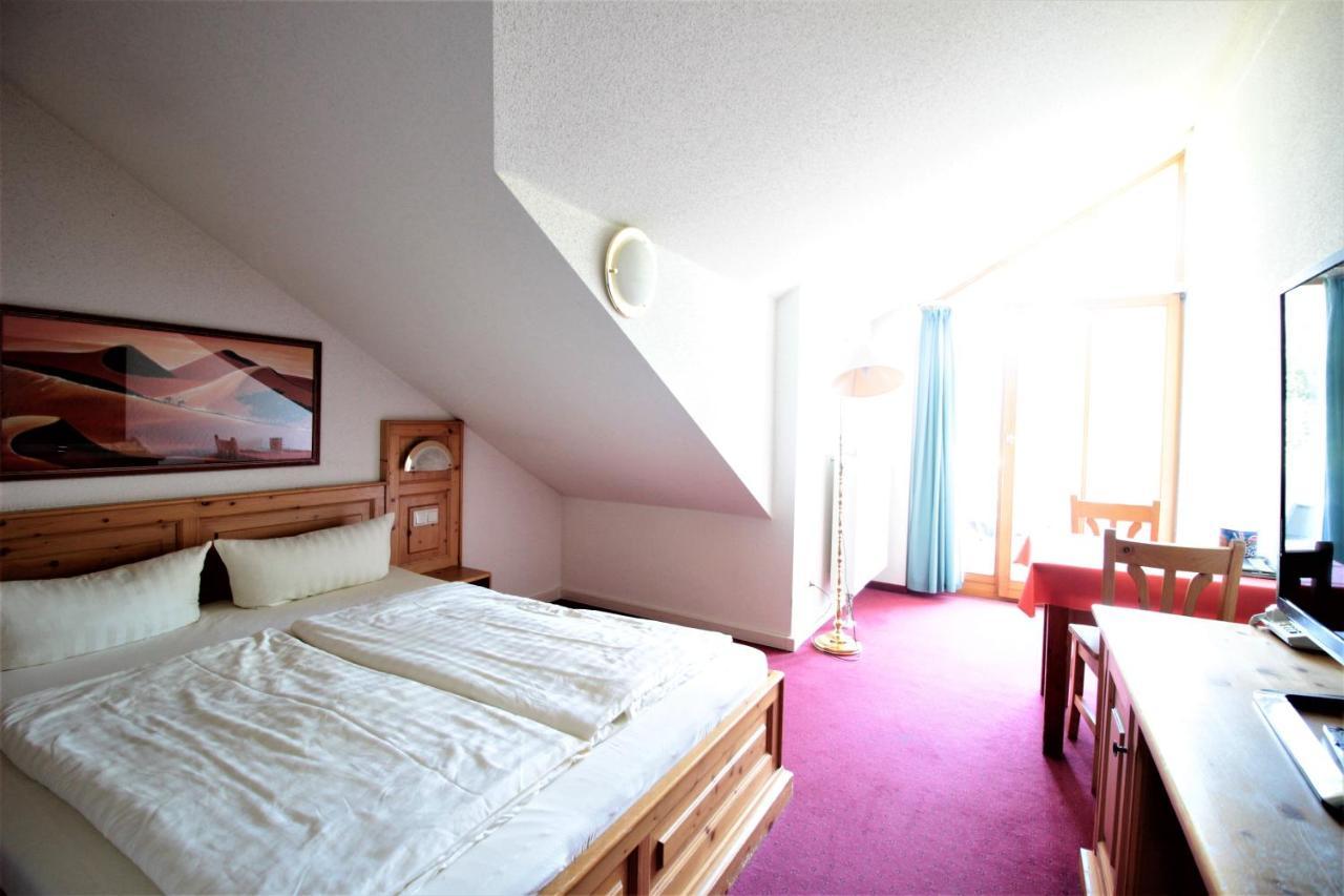 Ruhiges Doppelzimmer Im Hotel Ahornhof Lindberg Luaran gambar