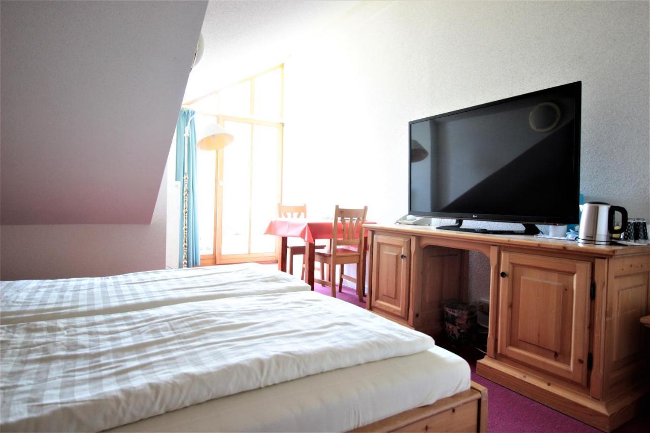 Ruhiges Doppelzimmer Im Hotel Ahornhof Lindberg Luaran gambar